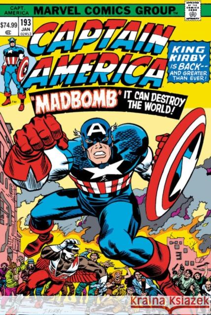 Captain America By Jack Omnibus Jack Kirby 9781302928216