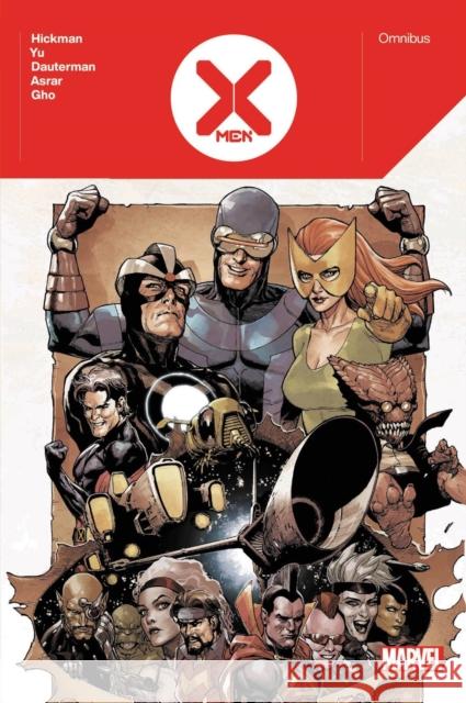 X-men By Jonathan Hickman Omnibus Jonathan Hickman 9781302929985 Marvel Comics