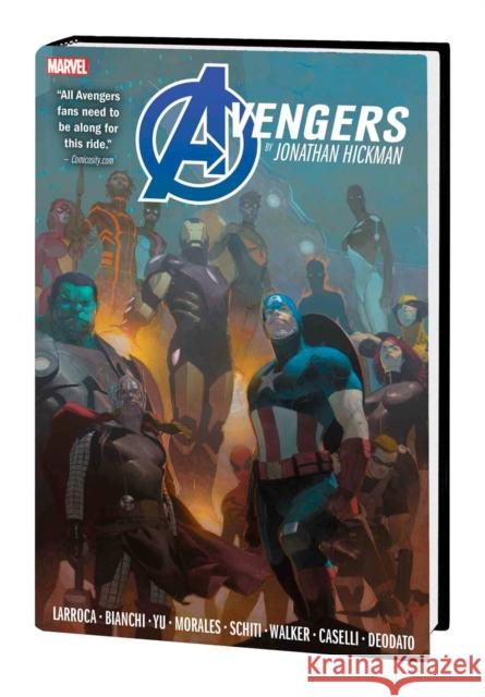 Avengers By Jonathan Hickman Omnibus Vol. 2 (new Printing) Jonathan Hickman 9781302945497 Marvel Comics