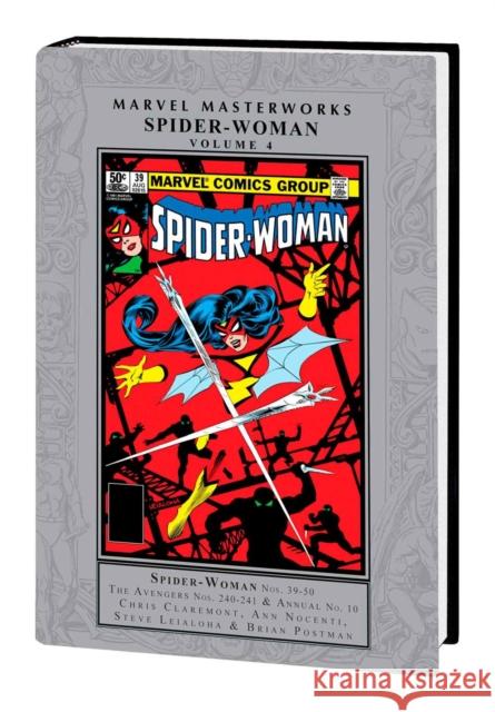 Marvel Masterworks: Spider-Woman Vol. 4 Ann Nocenti 9781302955113