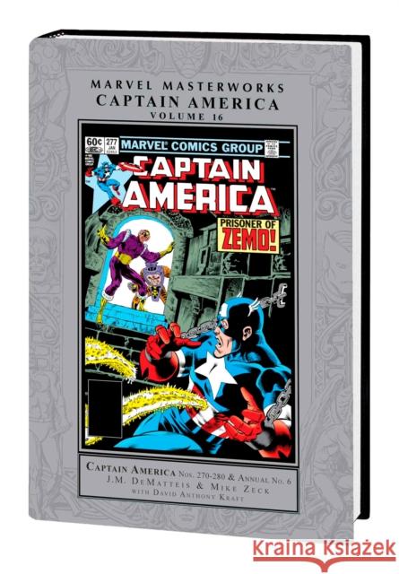 Marvel Masterworks: Captain America Vol. 16 J.M. Dematteis 9781302955212