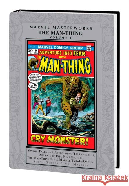 Marvel Masterworks: The Man-Thing Vol. 1 Roy Thomas 9781302955472 Marvel Comics