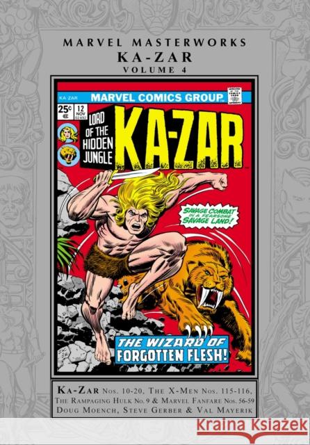 Marvel Masterworks: Ka-Zar Vol. 4 Doug Moench Marvel Various                           Val Mayerik 9781302955601 Marvel Comics