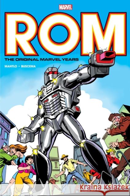 ROM: THE ORIGINAL MARVEL YEARS OMNIBUS VOL. 1 MILLER FIRST ISSUE COVER  9781302956714 