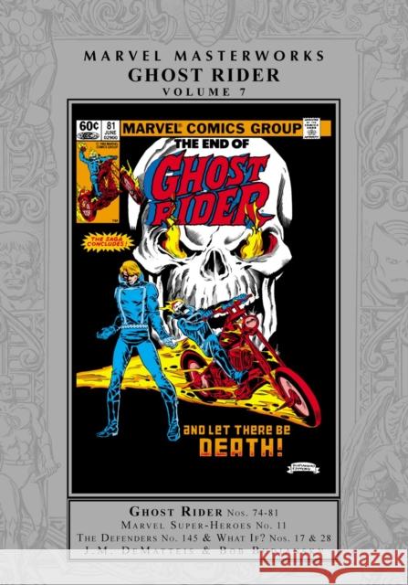 Marvel Masterworks: Ghost Rider Vol. 7 Steven Grant 9781302962616 Marvel Universe