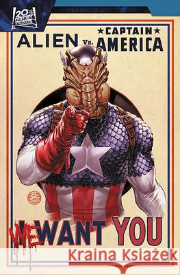 Alien vs. Captain America Frank Tieri Stefano Raffaele 9781302967369