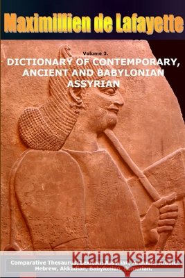 Volume 3.DICTIONARY OF CONTEMPORARY, ANCIENT AND BABYLONIAN ASSYRIAN Maximillien D 9781304197122 Lulu.com