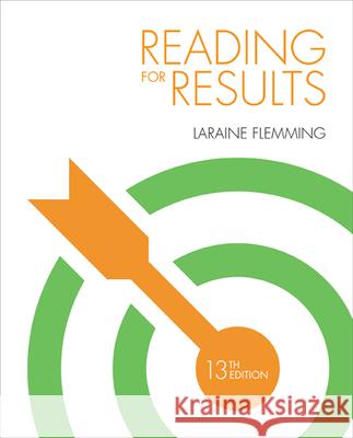 Reading for Results Laraine E. Flemming 9781305500525 Wadsworth Publishing