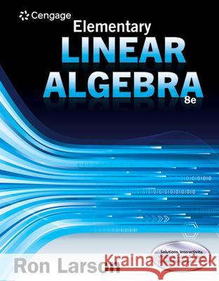 Elementary Linear Algebra Ron Larson 9781305658004 Brooks Cole