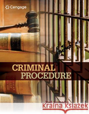 Criminal Procedure Joel Samaha 9781305969001 Cengage Learning, Inc