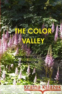 The Color Valley John Walter Thorgrimson 9781312420816