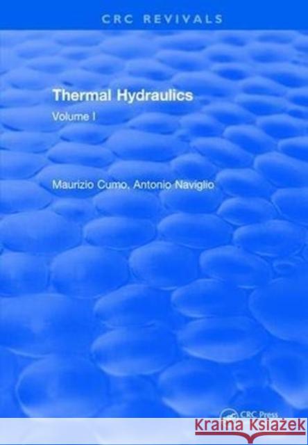 Thermal Hydraulics: Volume I Maurizio Cumo 9781315898162