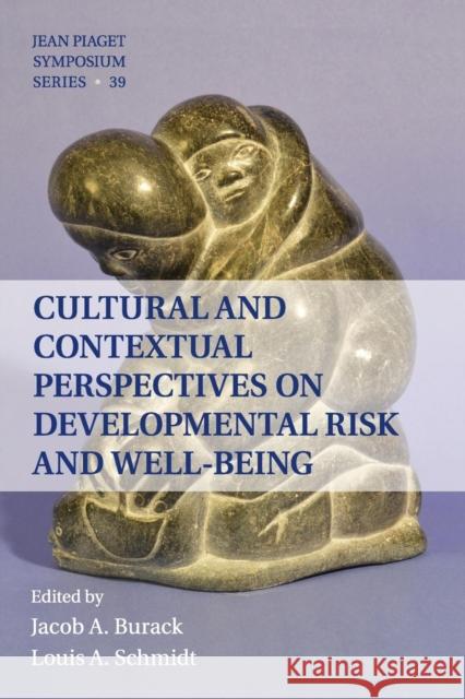 Cultural and Contextual Perspectives on Developmental Risk and Well-Being Jacob A. Burack Louis A. Schmidt 9781316500941 Cambridge University Press
