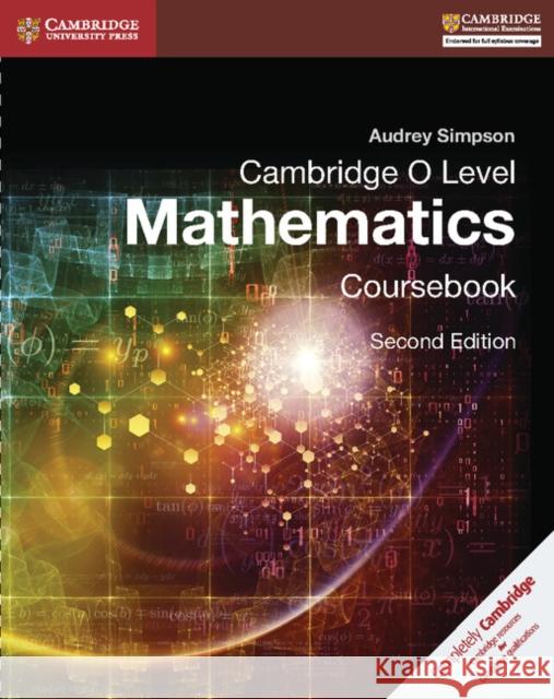 Cambridge O Level Mathematics Coursebook Audrey Simpson 9781316506448