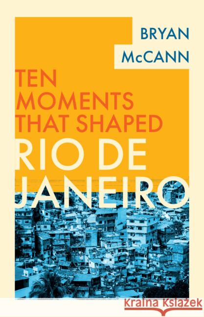 Rio de Janeiro Bryan McCann 9781316515440