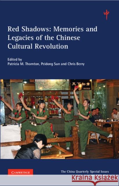 Red Shadows: Volume 12: Memories and Legacies of the Chinese Cultural Revolution Chris Berry (Lecturer in Marketing, Guil Peidong Sun Patricia Thornton 9781316604755