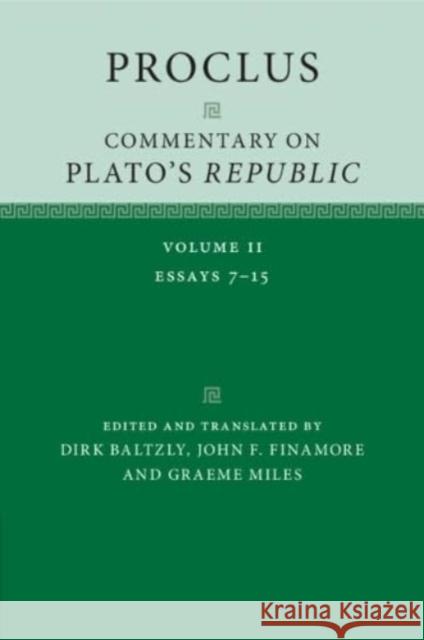 Proclus: Commentary on Plato's 'Republic'  9781316608319 Cambridge University Press
