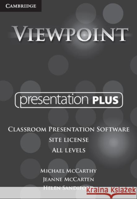 Viewpoint Presentation Plus Site License Pack Michael McCarthy Jeanne McCarten Helen Sandiford 9781316615546