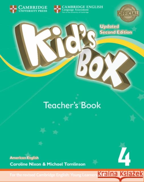 Kid's Box Level 4 Teacher's Book American English Lucy Frino, Melanie Williams, Caroline Nixon, Michael Tomlinson 9781316627037 Cambridge University Press