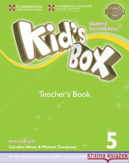 Kid's Box Level 5 Teacher's Book American English Lucy Frino, Melanie Williams, Caroline Nixon, Michael Tomlinson 9781316627044 Cambridge University Press
