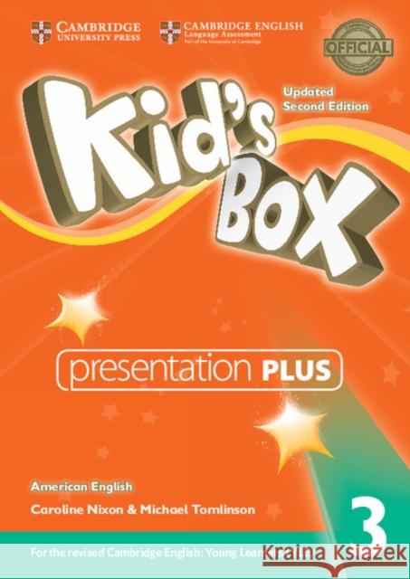 Kid's Box Level 3 Presentation Plus DVD-ROM American English Caroline Nixon, Michael Tomlinson 9781316627105
