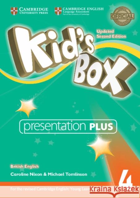 Kid's Box Level 4 Presentation Plus DVD-ROM British English Nixon, Caroline 9781316628027
