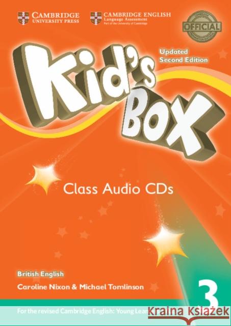 Kid's Box Level 3 Class Audio CDs (3) British English Caroline Nixon   9781316628980