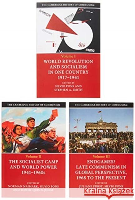 The Cambridge History of Communism 3 Volume Paperback Set Silvio Pons 9781316634578