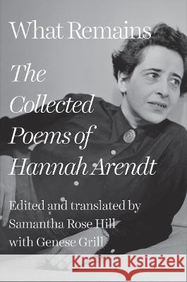 What Remains Hannah Arendt 9781324090526 WW Norton & Co