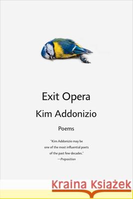 Exit Opera: Poems Kim Addonizio 9781324130659 W. W. Norton & Company