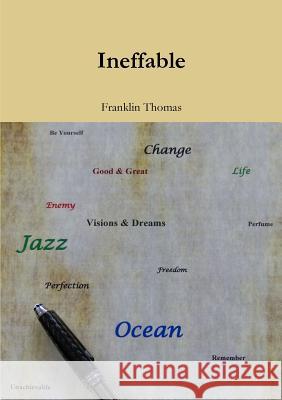 Ineffable Franklin Thomas 9781326264383