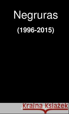 Negruras (1996 - 2015) Javier Ballesteros 9781326559526 Lulu.com