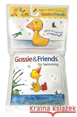 Gossie & Friends Go Swimming Bath Book with Toy [With Toy] Dunrea, Olivier 9781328857118 Houghton Mifflin