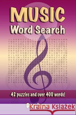 Music Word Search Dan Lupo 9781329816046