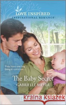 The Baby Secret: An Uplifting Inspirational Romance Gabrielle Meyer 9781335586605 Love Inspired Larger Print