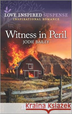 Witness in Peril Jodie Bailey 9781335723024 Love Inspired Suspense Larger Print