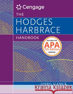 Hodges Harbrace Handbook, 2016 MLA Update Cheryl Glenn Loretta Gray 9781337279512