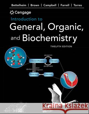 Introduction to General, Organic, and Biochemistry Frederick a. Bettelheim William H. Brown Mary K. Campbell 9781337571357