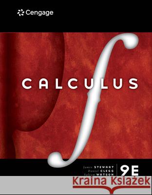 Calculus James Stewart Daniel K. Clegg Saleem Watson 9781337624183 Cengage Learning