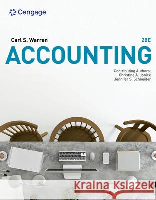 Accounting Carl Warren Christine Jonick Jennifer Schneider 9781337902687 Cengage Learning