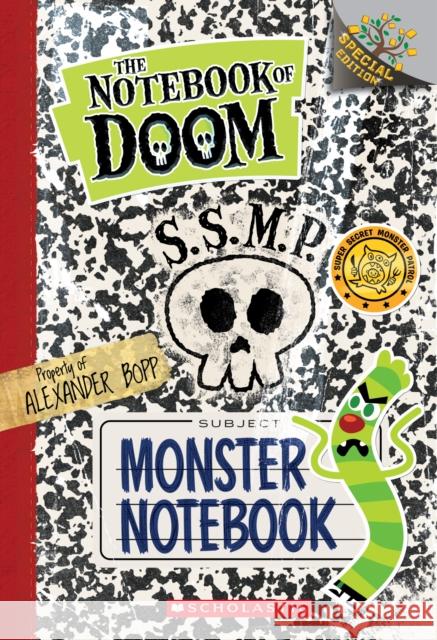 Monster Notebook: A Branches Special Edition (the Notebook of Doom) Troy Cummings 9781338157420 Scholastic Inc.