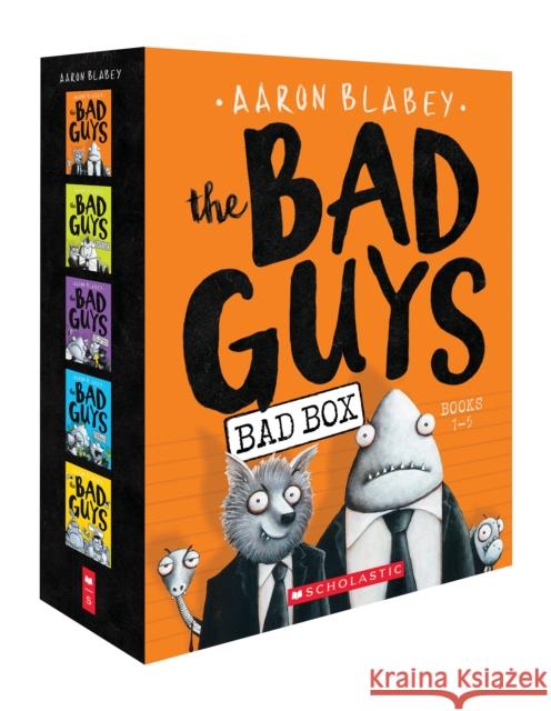 The Bad Guys Box Set: Books 1-5 Aaron Blabey Aaron Blabey 9781338267228 Scholastic Paperbacks