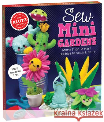 Sew Mini Gardens Klutz 9781338271287