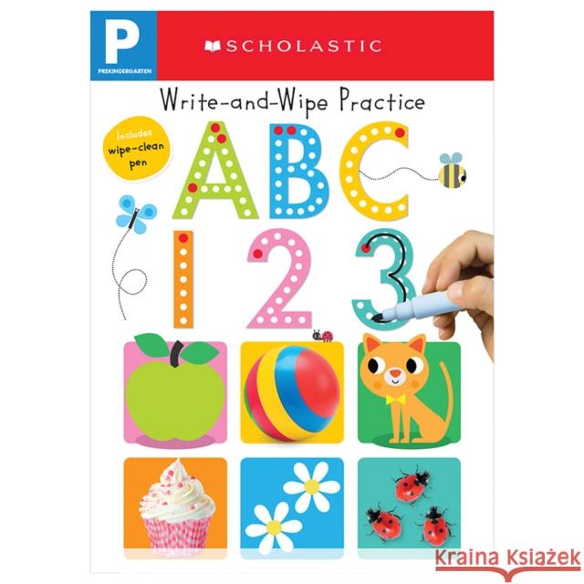 ABC 123 Write and Wipe Flip Book: Scholastic Early Learners (Write and Wipe) Scholastic 9781338272284 Scholastic Inc.