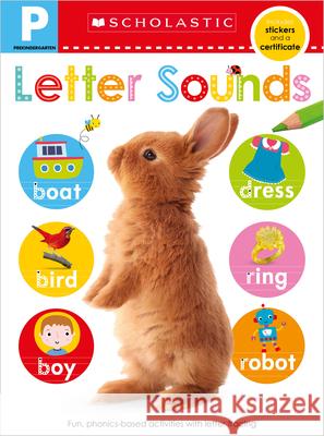 Pre-K Skills Workbook: Letter Sounds (Scholastic Early Learners) Scholastic 9781338304947 