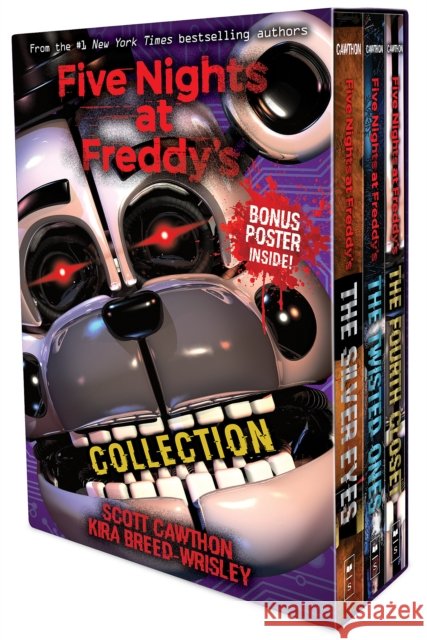 Five Nights at Freddy's 3-book boxed set Kira Breed-Wrisley 9781338323023