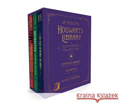 Hogwarts Library: The Illustrated Collection (Illustrated Edition) Rowling, J. K. 9781338340532 Scholastic Inc.