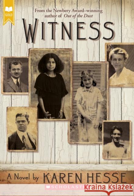 Witness (Scholastic Gold) Karen Hesse 9781338359671