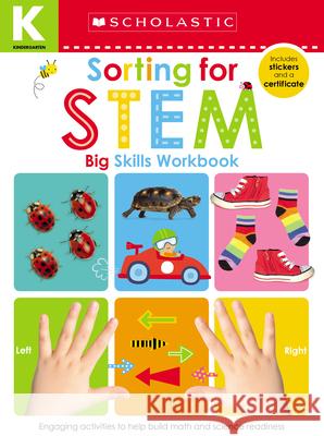 Sorting for Stem Kindergarten Workbook: Scholastic Early Learners (Big Skills Workbook) Scholastic Early Learners 9781338531824 Scholastic Inc.