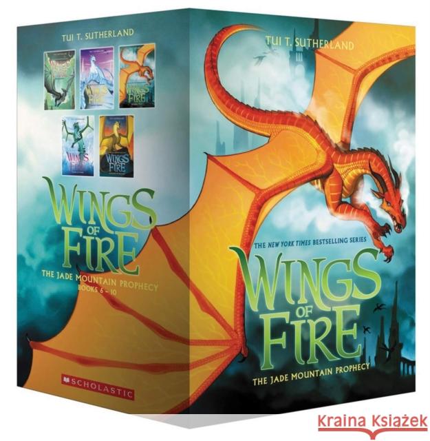 Wings of Fire: The Jade Mountain Prophecy (Books 6-10) Sutherland, Tui T. 9781338598896 Scholastic Paperbacks